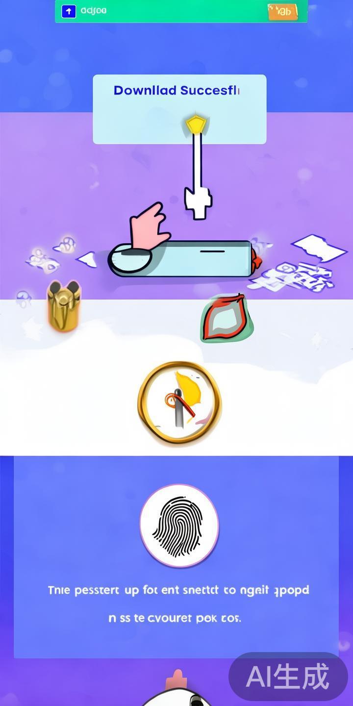 下载成功后，按照提示逐步安装应用：点击安装包，耐心